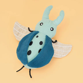 ZippyPaws - EcoZippy Corduroy Critter Beetle Dog Toy