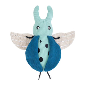 ZippyPaws - EcoZippy Corduroy Critter Beetle Dog Toy