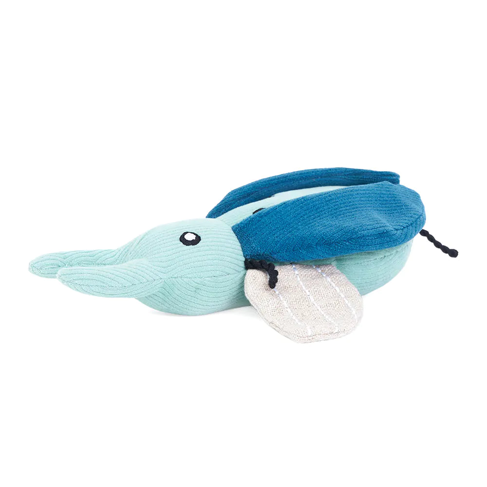 ZippyPaws - EcoZippy Corduroy Critter Beetle Dog Toy