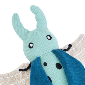 ZippyPaws - EcoZippy Corduroy Critter Beetle Dog Toy