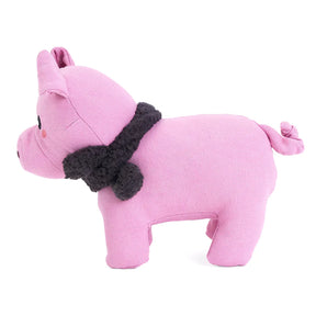 ZippyPaws - ecoZippy Cotton Cuddler Pig Dog Toy