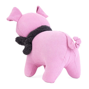 ZippyPaws - ecoZippy Cotton Cuddler Pig Dog Toy