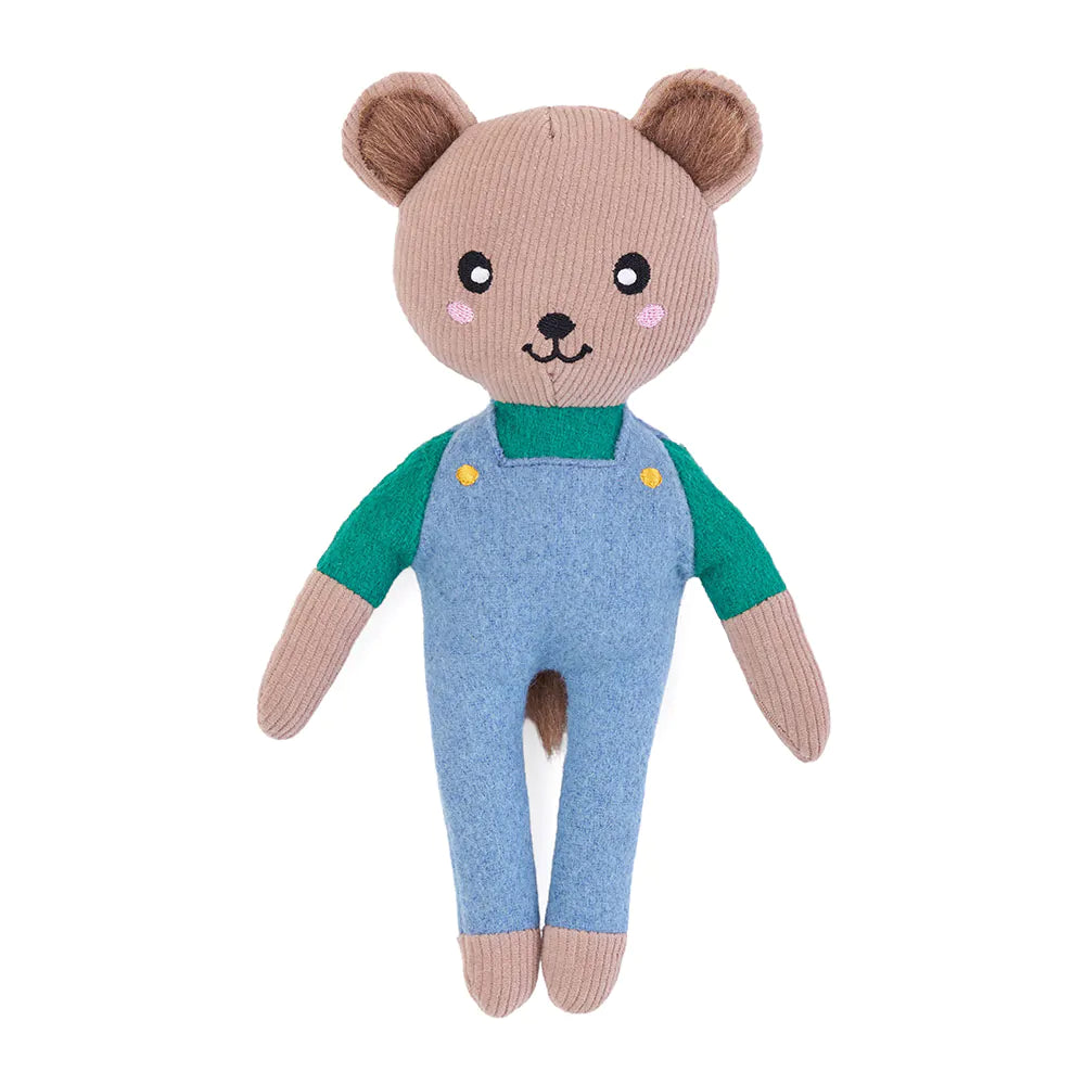 ZippyPaws - ecoZippy Felt Friends – Benjamin the Bear