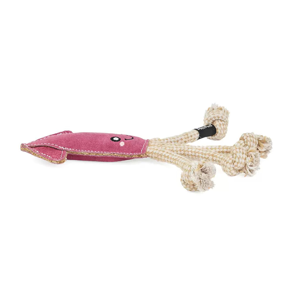ZippyPaws - Ecozippy Suede & Rope Buddies Ocean Creatures