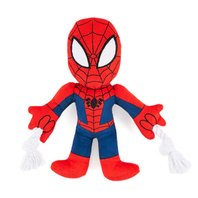 ZippyPaws - Marvel Rope Plush-Spider Man