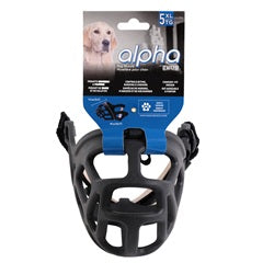 Zeus Muzzle TPR - Allows Dog To Pant, Drink & Accept Treats