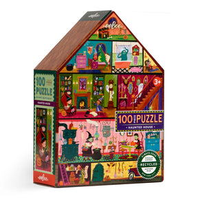 eeBoo - Haunted House Puzzle 100 Piece Puzzle