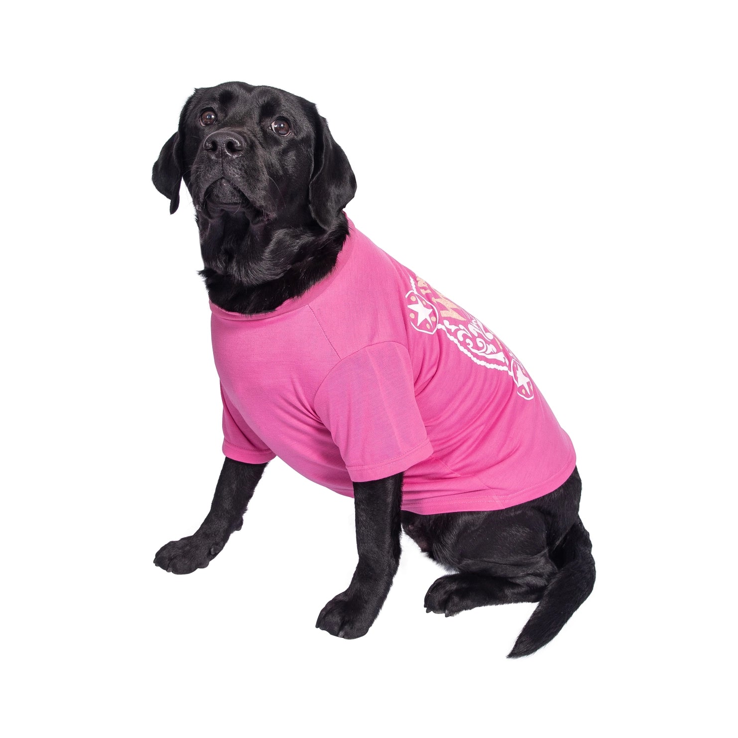 Lexington Pet w/ Wrangler - Dog Tee Long Live Cowboys Pink