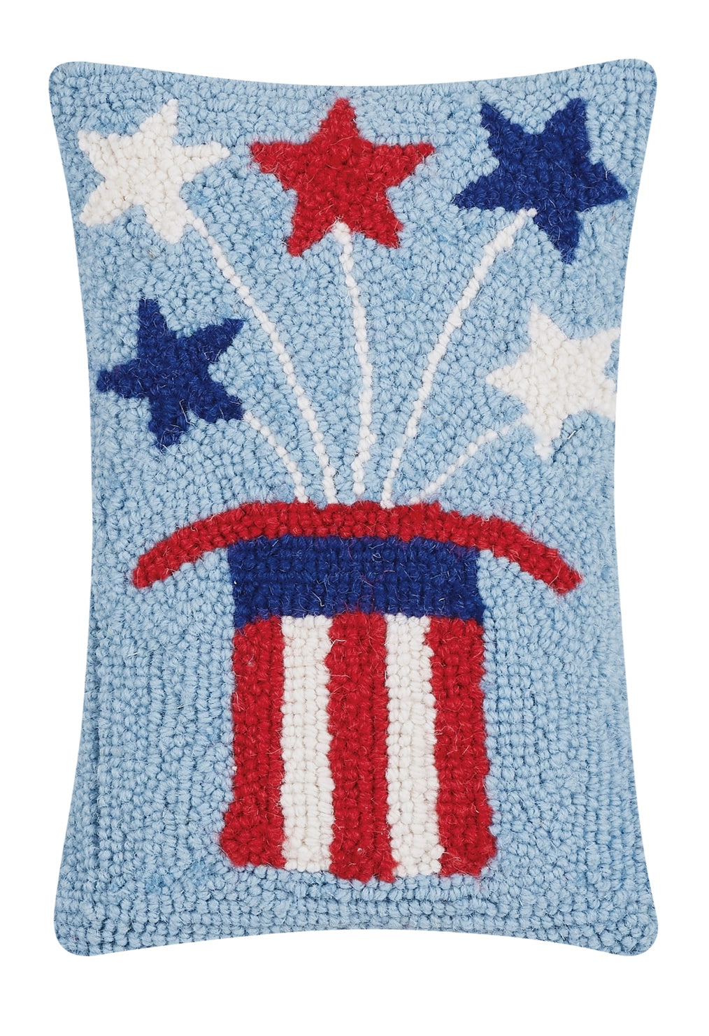 Peking Handicraft - Pillow Fourth Hat w/ Stars