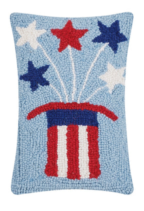 Peking Handicraft - Pillow Fourth Hat w/ Stars