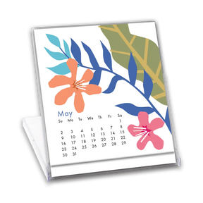 R. Nichols - Floral Desk Calendar 2027