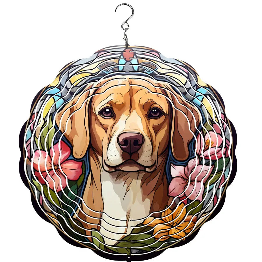 Traci's Fun Creations - Wind Spinner Beagle
