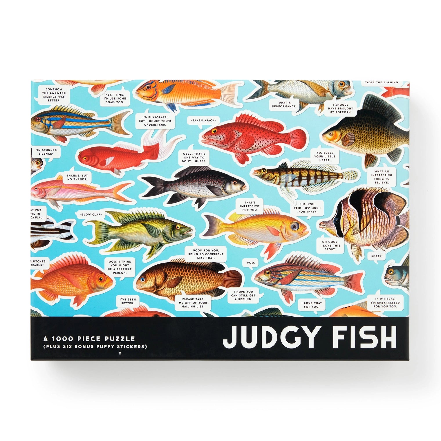 Puzzle Brass Monkey Judgy Fish (1000 Piece)