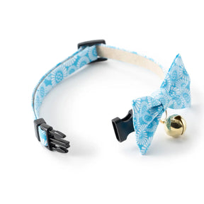 Cat Collar Kiku Ribbon Bow Tie