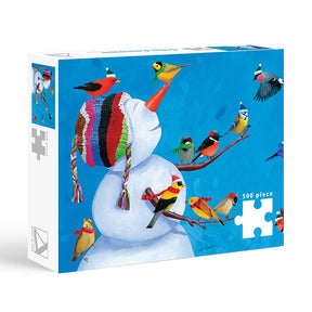 Puzzle Birdies & Snowman