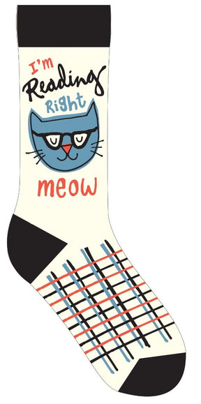 Socks I'm Reading Right Meow