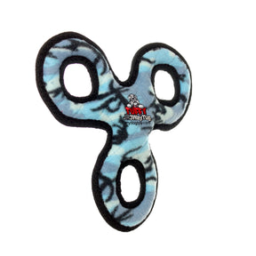 Tuffy Dog Toys - Tuffy Jr 3 Way Tug Camo Blue