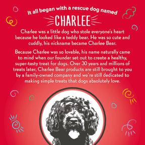 Central Pet Milwaukee - Charlee Bear Dog Treats Cheese & Egg