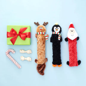 ZippyPaws - Holiday Jigglerz Penguin Dog Toy