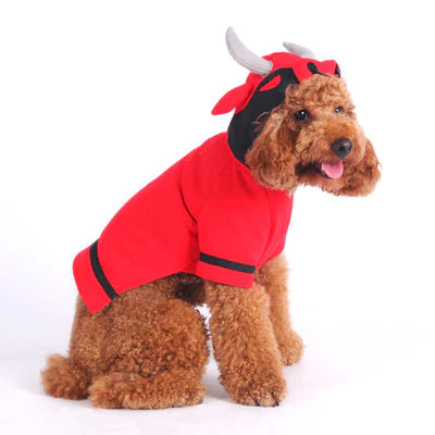 Dogo Pet - Angry Bull Hoodie Costume