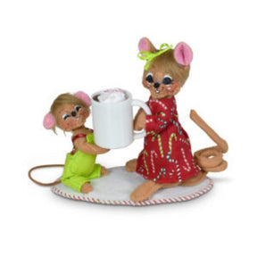 Annalee Cocoa Share Mouse 5 inch