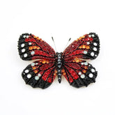 La Jungle des Gemmes Monarch Butterfly Brooch