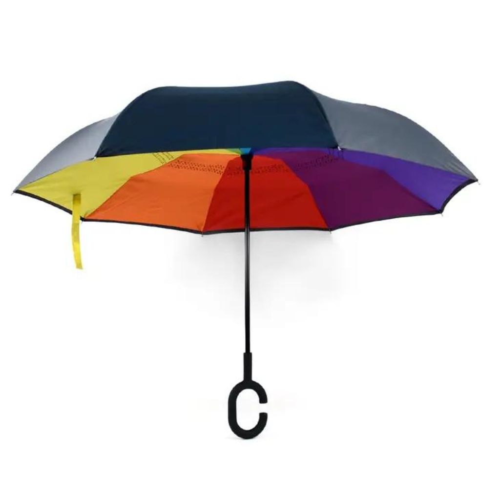Selini New York Rainbow Umbrella Double Layer