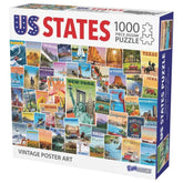 Funwares US States 1,000 Piece Puzzle