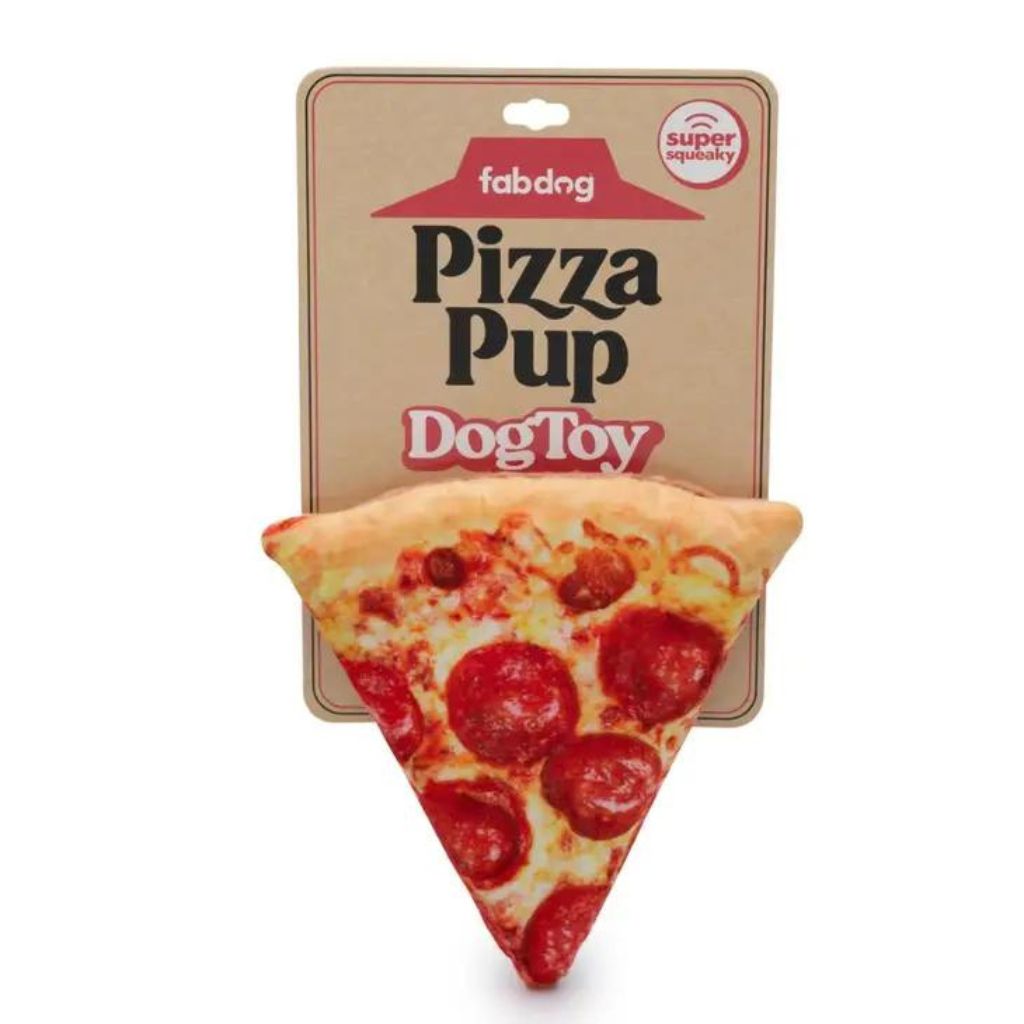 Fab Dog Pizza Pup Slice Toy