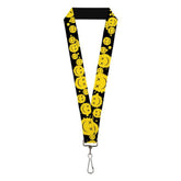 Buckle Down - Smiley Face Scattered Lanyard