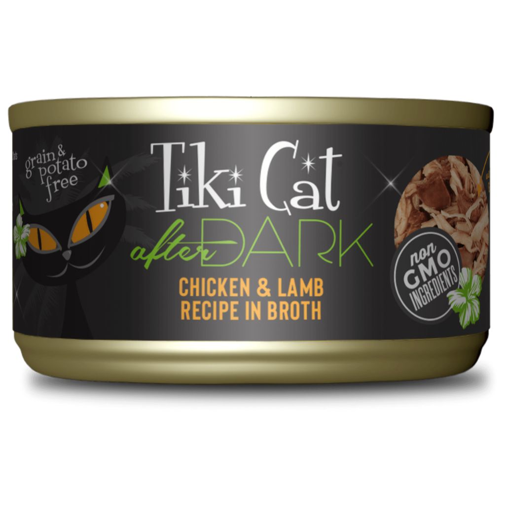 Tiki Pets - After Dark Cat Chicken and Lamb Can Food