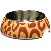 Hagen Pet Products Cat Bowl with Stainless Steel Bowls Animal