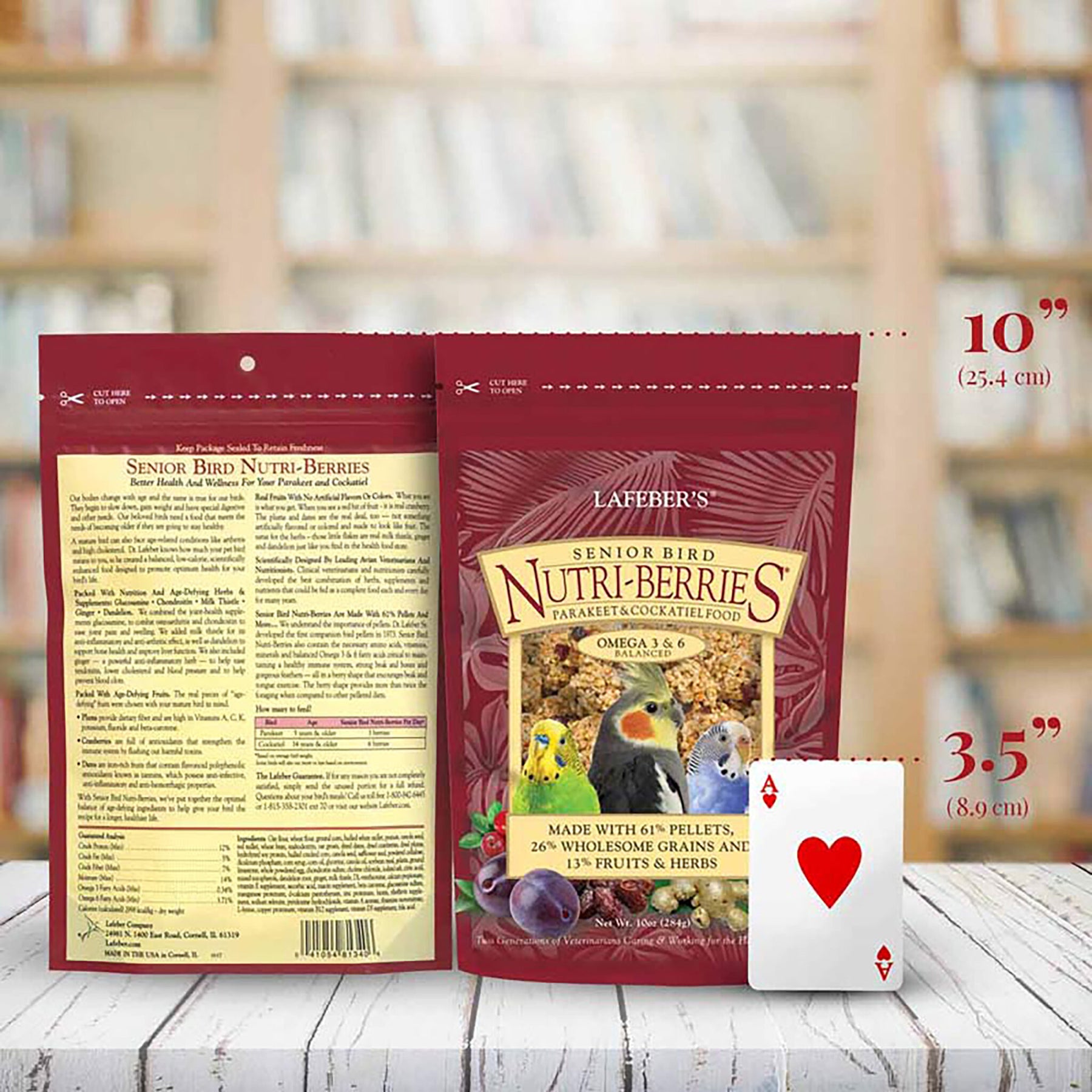Lafeber - Nutri-Berries Senior Parakeet & Cockatiel