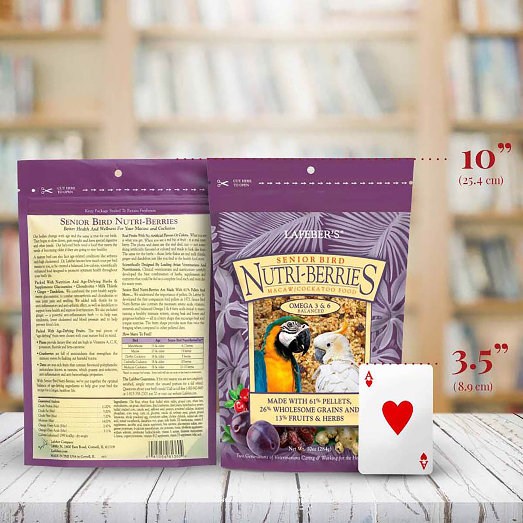 Lafeber - Nutri-Berries Senior Macaw & Cockatoo Food