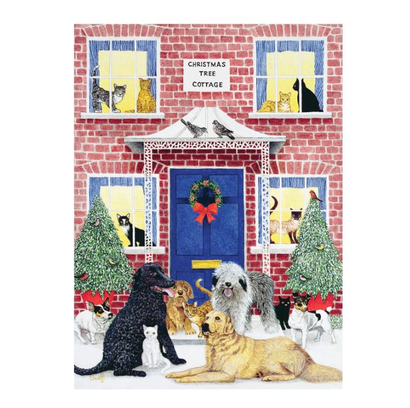 Chronicle-Hachette Book - Puzzle Christmas Cottage