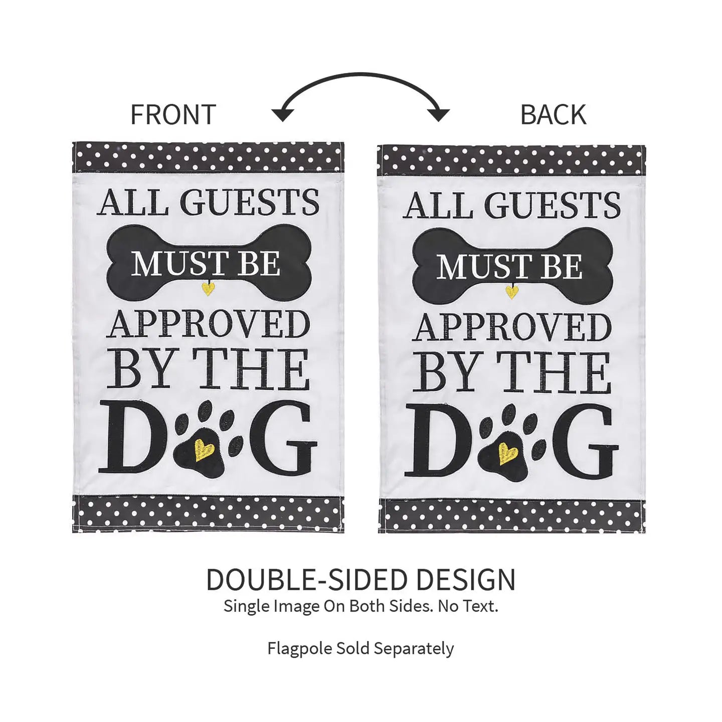 Evergreen Enterprises - Flag Approved By The Dog