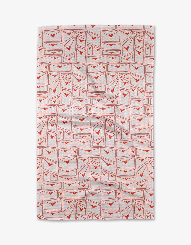 Geometry Tea Towels Geometry - Tea Towel Letters of Love