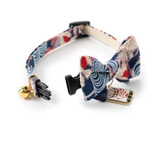 Cat Collar Kabuki Charm Bowtie