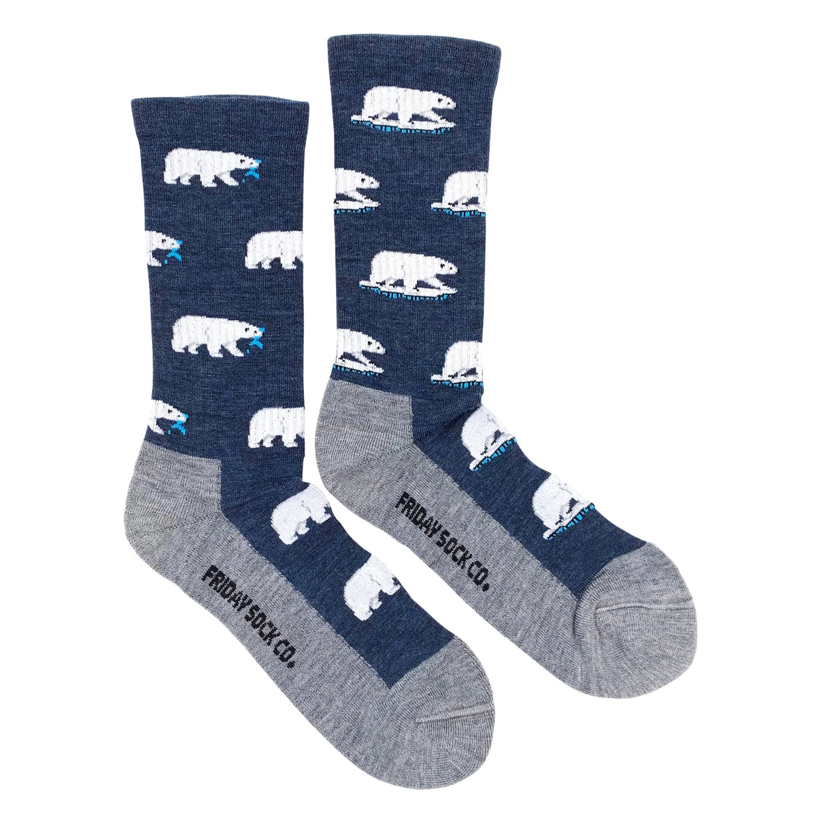 Friday Sock Co. - Men's Socks Polar Bear Mismatched