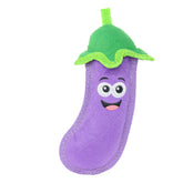 Tuffy Dog Toys - Tuffy Funny Food Eggplant