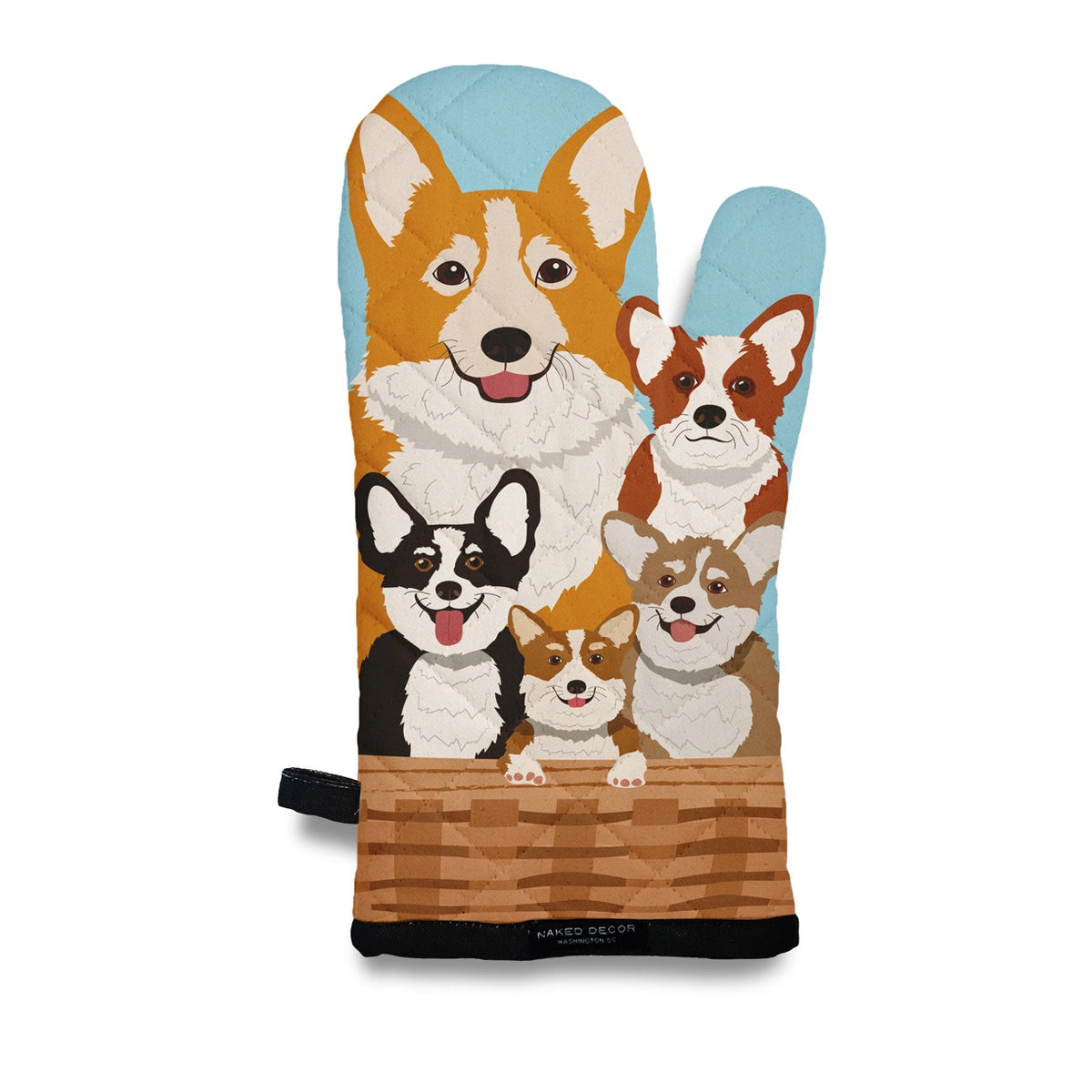 Naked Decor - All Things Corgi Oven Mitt