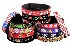 Nylon Velcro Cat Collar - Teddy Bears