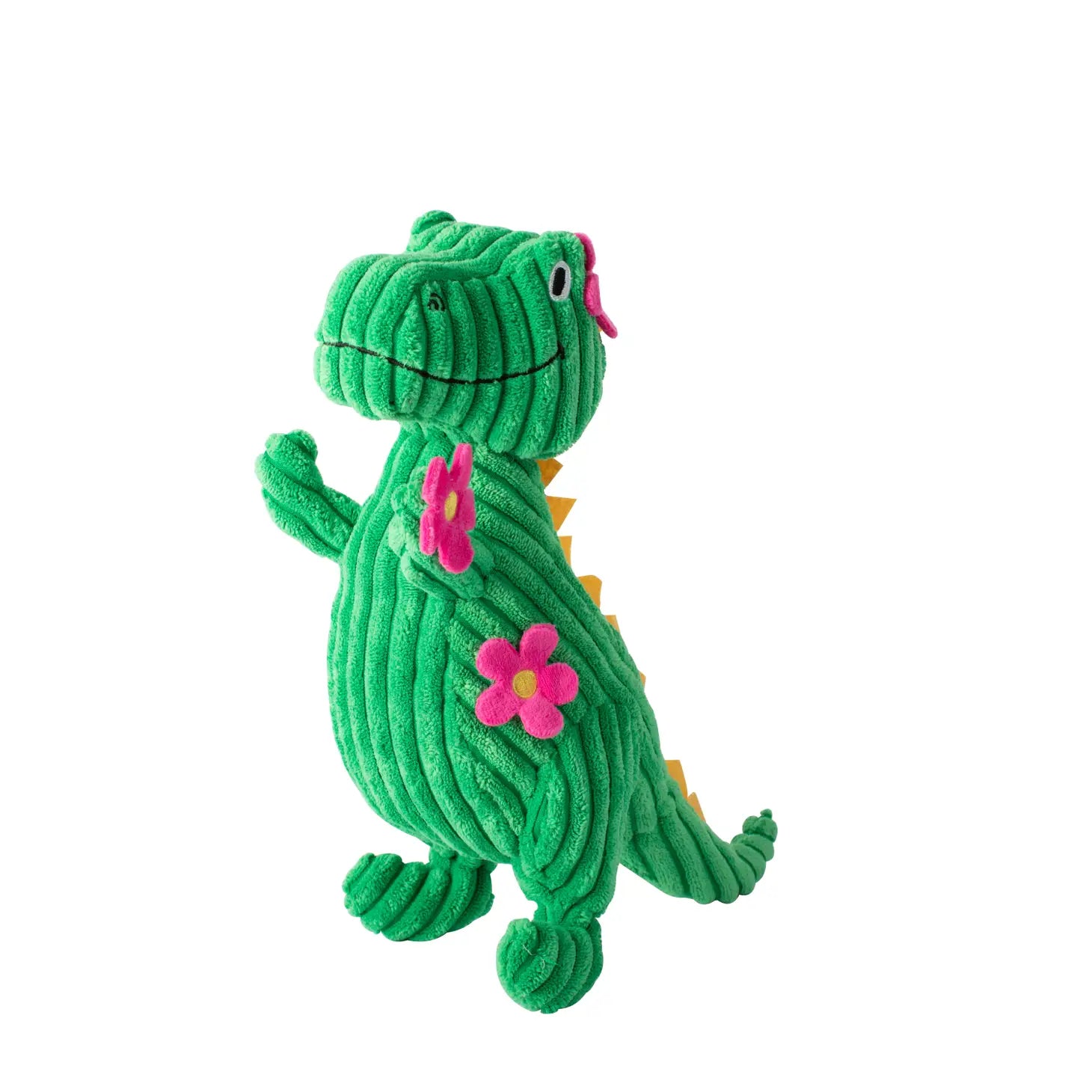 Petshop by Fringe Studio - Dog Toy Thorny But Cute Plush Green Dinosaur