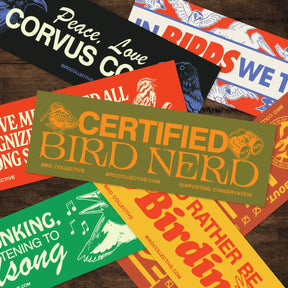 Bird Collective - Bumper Sticker Bird Nerd