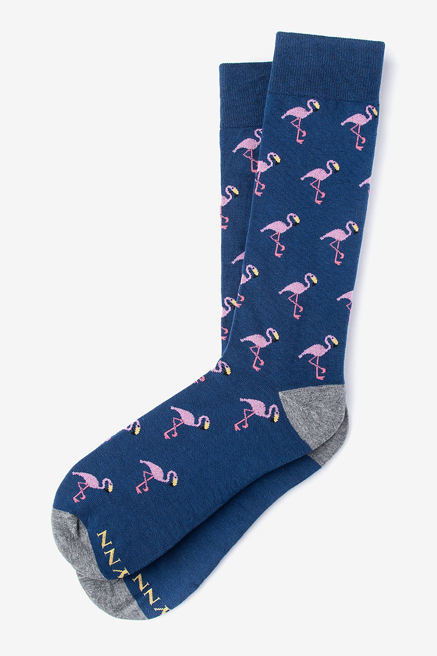 Socks Flocking Fabulous Flamingo