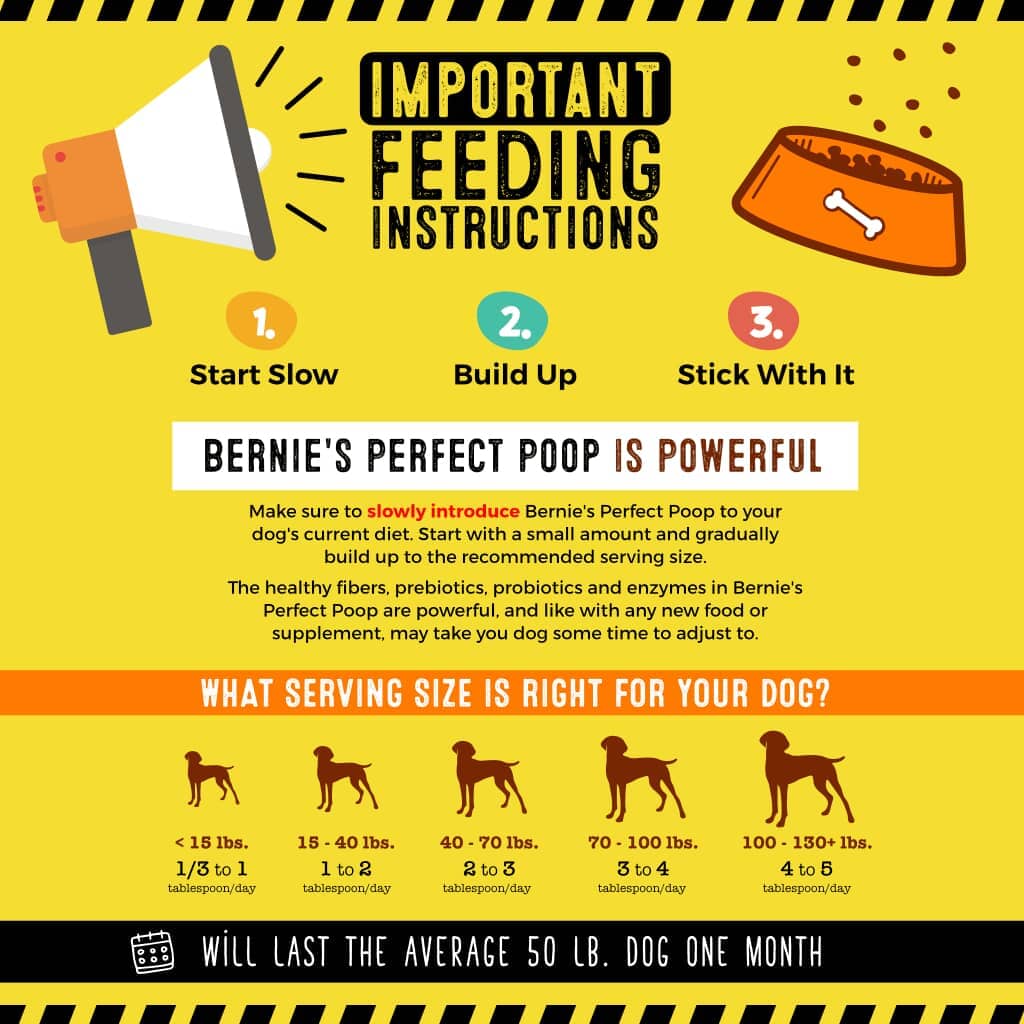 Bernie's Perfect Poop Dog Treats