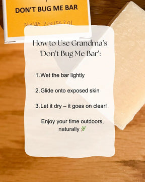 Remwood Products - Grandma's Don't Bug Me Soap Bar