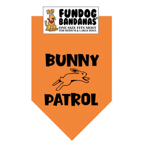 Dog Bandana Bunny Patrol