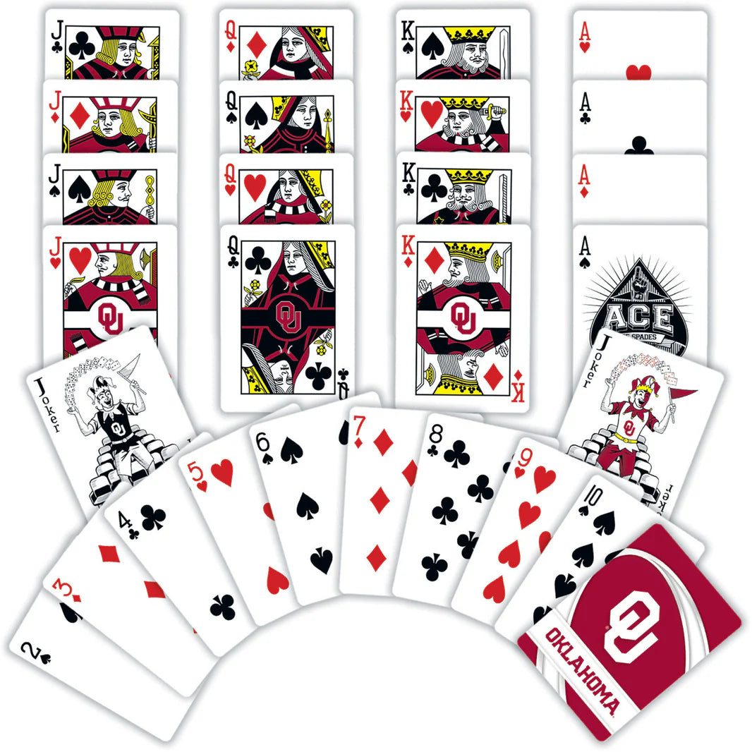 Oklahoma Sooners Playing Cards