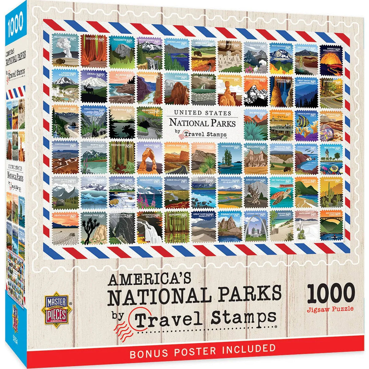 Puzzle National Parks Travel
